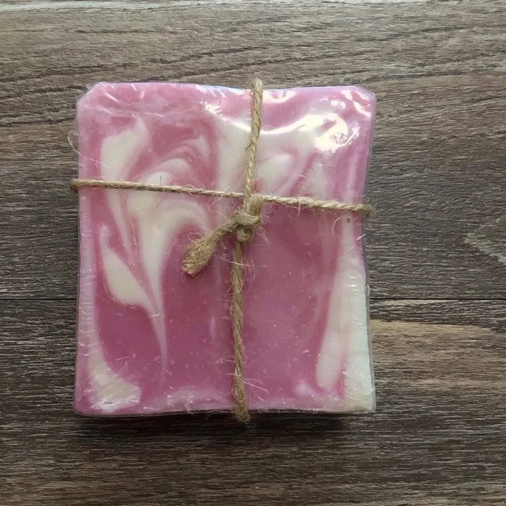 Homemade Eucalyptus & Cotton, Green Tea, Eucalyptus Bar Soap NEW